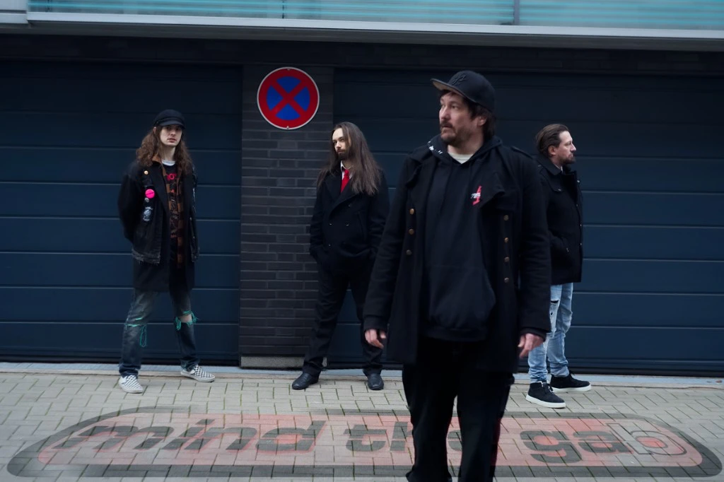 Mind The Gab – all four band members